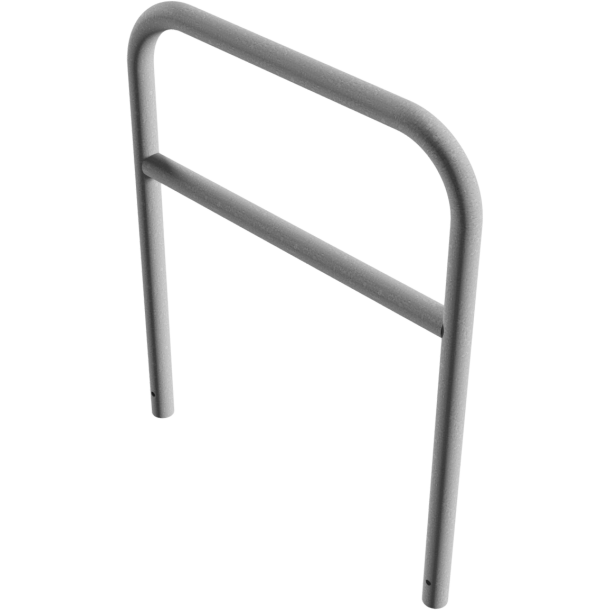 Protective bar made of steel tubing |  60 x 2.5 mm | with crossbar | total width: 1000 mm | total height: 1200 mm | hot-dip galvanized